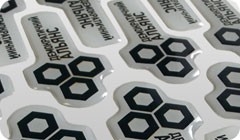 Смоляная наклейка